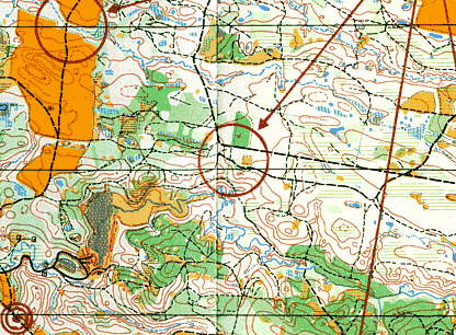Карта местности
