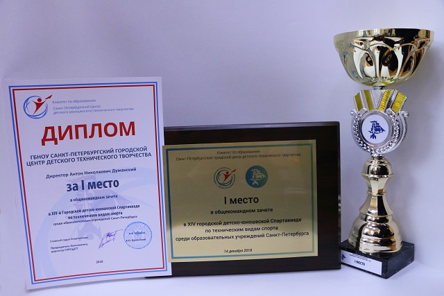 Итоги Городской детско-юношеской Спартакиады по техническим видам спорта среди ОУ Санкт-Петербурга.